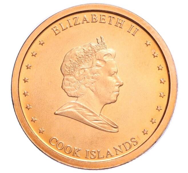 Монета 5 центов 2010 года Острова Кука (Артикул M2-74033)