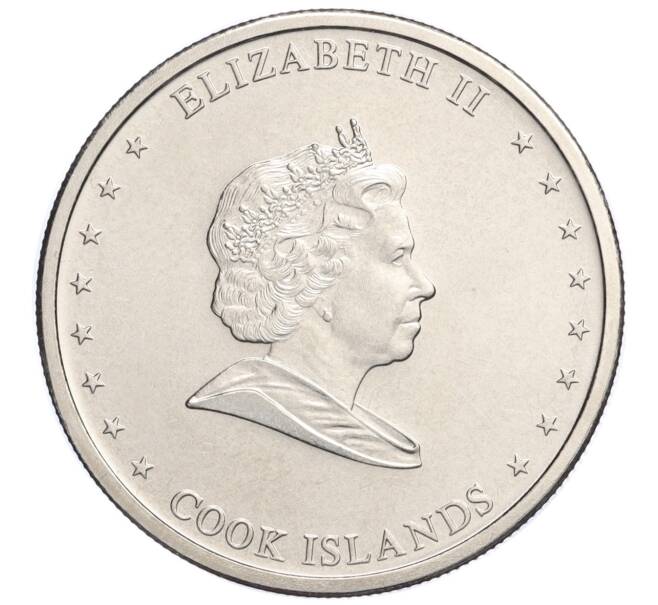 Монета 10 центов 2010 года Острова Кука (Артикул M2-74042)