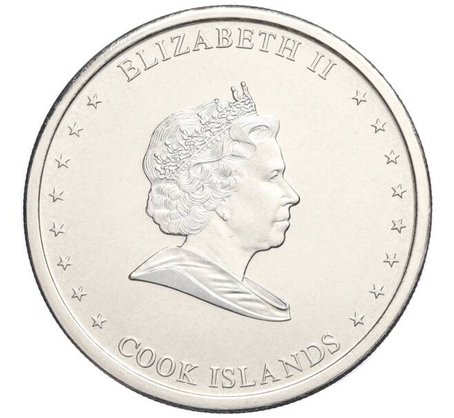 Монета 20 центов 2010 года Острова Кука (Артикул M2-74057)