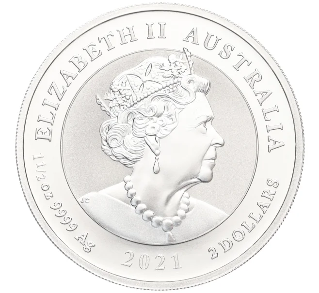 Монета 2 доллара 2021 года Австралия «Австралийский утконос» (Артикул M2-74085)