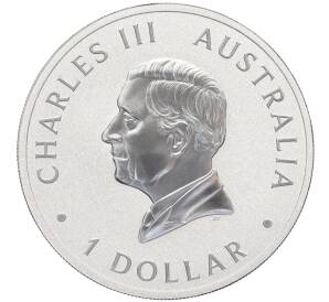 1 доллар 2024 года Австралия «125 лет Монетному двору Перта»