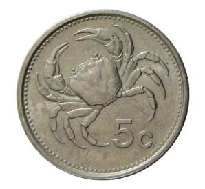 5 центов 1986 года Мальта — Фото №2