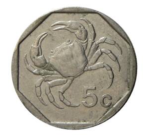 5 центов 1991 года Мальта — Фото №2