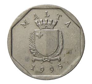 5 центов 1995 года Мальта — Фото №1