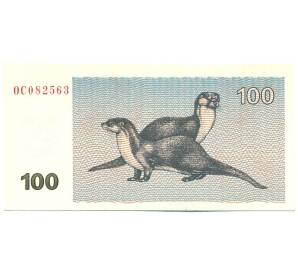 100 талонов 1992 года Литва — Фото №1