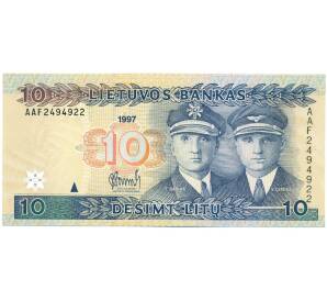 10 лит 1997 года Литва — Фото №1