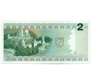 2 лита 1993 года Литва — Фото №2