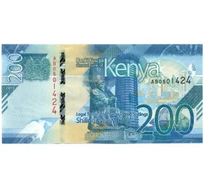200 шиллингов 2019 года Кения