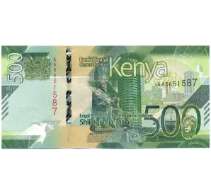 500 шиллингов 2019 года Кения