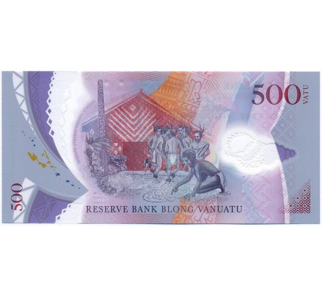 Банкнота 500 вату 2017 года Вануату «Мини-игры 2017 года» (Артикул K12-11243)