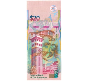 20 долларов 2018 года Багамские острова