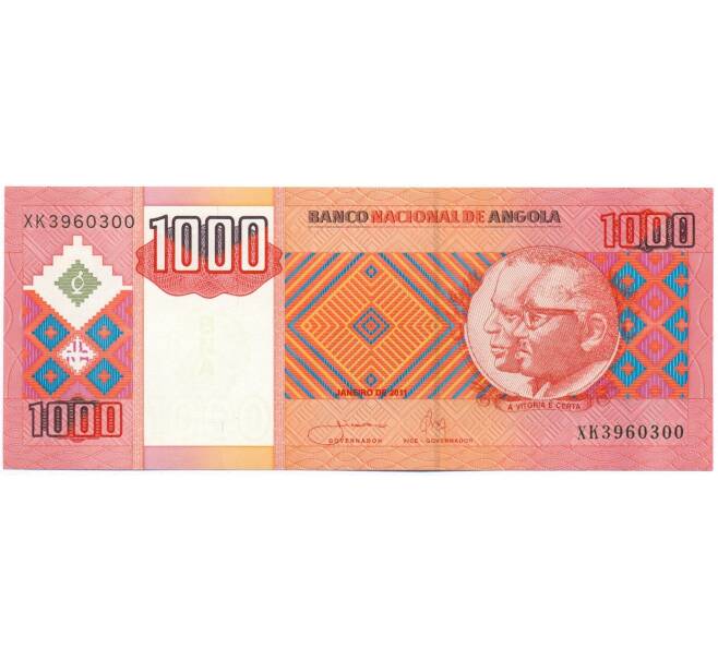 Банкнота 1000 кванз 2011 года Ангола (Артикул: K12-11251) — Фото №1