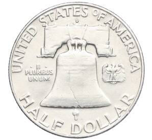 1/2 доллара (50 центов) 1958 года D США