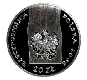20 злотых 2006 года Польша «Памятники Польши — Церковь в Хачуве» — Фото №2