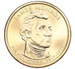 1 доллар 2008 года США (P) «5-й президент США Джеймс Монро»