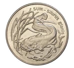 2 злотых 1995 года Польша «Сом» — Фото №1