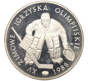 500 злотых 1987 года Польша «XV зимние Олимпийские Игры 1988 в Калгари» — Фото №1