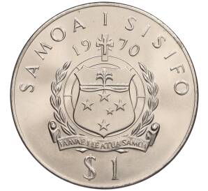 1 тала 1970 года Западное Самоа «Визит Папы Павла VI» — Фото №2