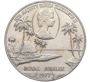 1 тала 1977 года Западное Самоа «25 лет правления Королевы Елизаветы II»