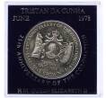 Монета 1 крона 1978 года Тристан-да-Кунья «25 лет коронации Елизаветы II» (Артикул K12-11563)