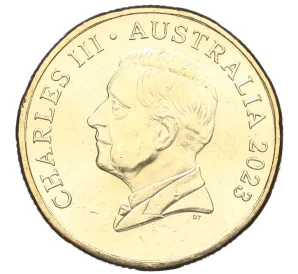 1 доллар 2023 года Австралия (Карл III)