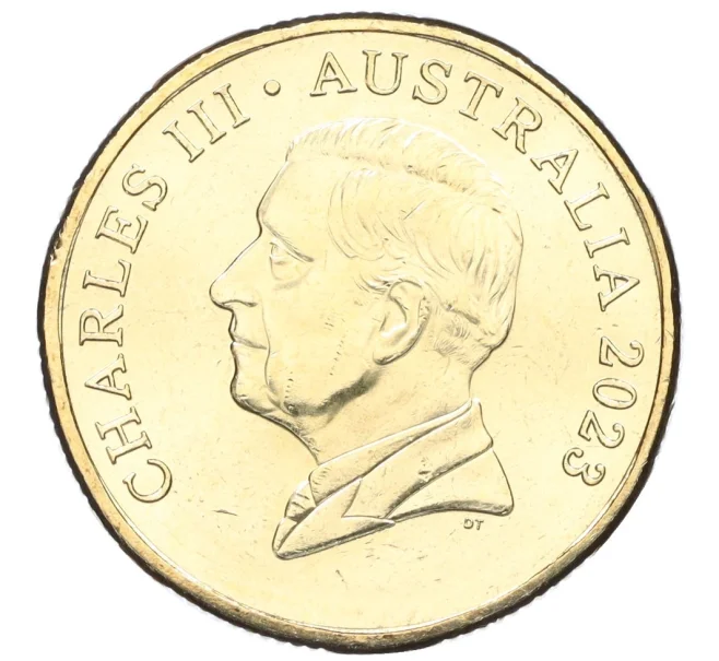 Монета 1 доллар 2023 года Австралия (Карл III) (Артикул M2-74167)