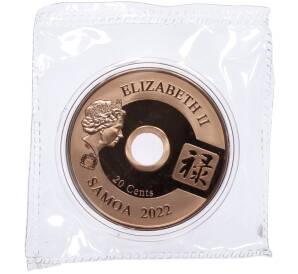 20 центов 2022 года Самоа «Все идет хорошо — Продвижение (Олени)» — Фото №2