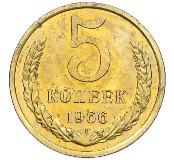 Монета 5 копеек 1966 года (Артикул K12-12233)