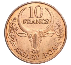 10 франков 2003 года Мадагаскар