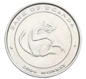 100 шиллингов 2004 года Уганда «Обезьяны»