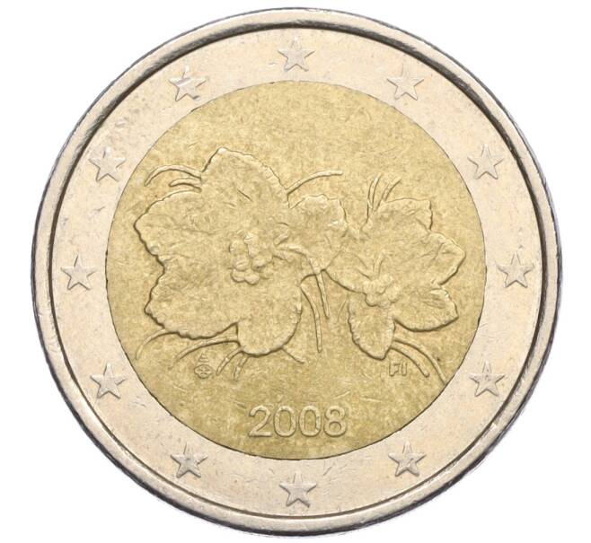Монета 2 евро 2008 года Финляндия (Артикул T11-07486)