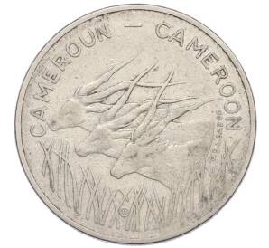 100 франков 1980 года Камерун