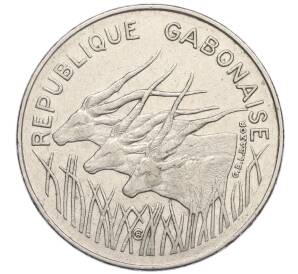 100 франков 1985 года Габон