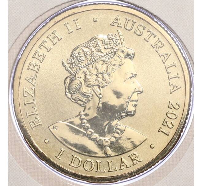 Монета 1 доллар 2021 года Австралия «150 лет Королевскому обществу по предотвращению жестокого обращения с животными — Собака» (в конверте с почтовой маркой) (Артикул: M2-74175) — Фото №2