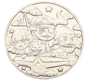 Монетовидный жетон 2024 года Таиланд «Год защиты Детей»