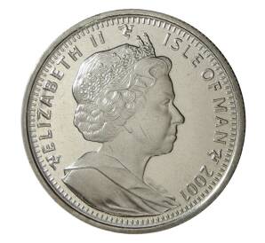 1 крона 2001 года Остров Мэн - Гарри Поттер — Фото №2