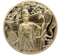 Монета 20 центов 2021 года Самоа «12 Олимпийских богов в зодиаке — Афина и Овен» (Артикул M2-74196)