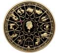 Монета 20 центов 2022 года Самоа «12 Олимпийских богов в зодиаке — Гера и Водолей» (Артикул M2-74198)