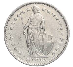 1/2 франка 1980 года Швейцария — Фото №2