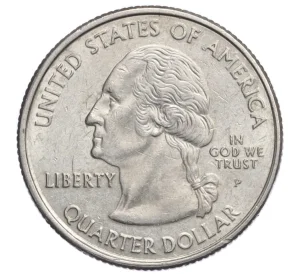 1/4 доллара (25 центов) 2000 года P США «Штаты и территории — Вирджиния»