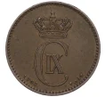 Монета 2 эре 1902 года Дания (Артикул K27-85578)