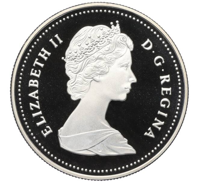 Монета 1 доллар 1988 года Канада «250 лет кузницам Сен-Мориса» (Артикул K27-85586)