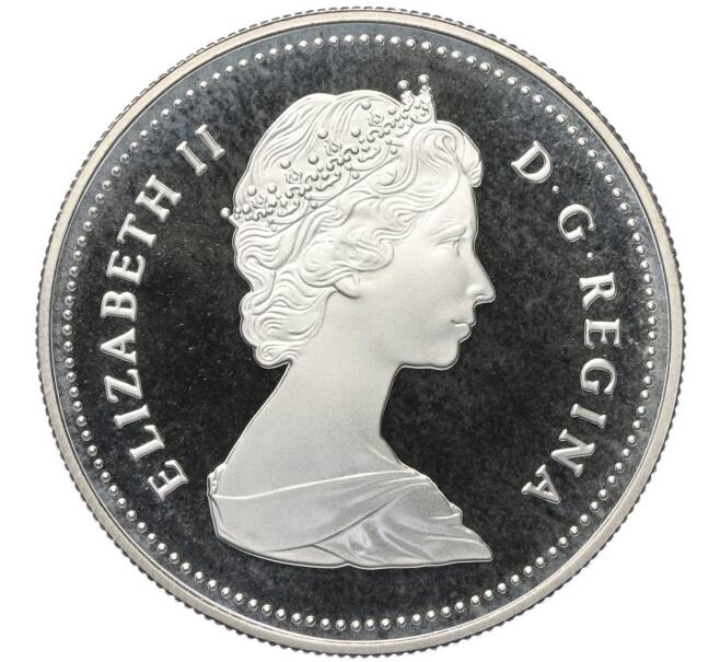 Монета 1 доллар 1986 года Канада «100 лет городу Ванкувер» (Артикул K27-85596)