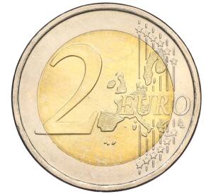 2 евро 2005 года Финляндия «60 лет ООН и 50 лет членству Финляндии в ООН»