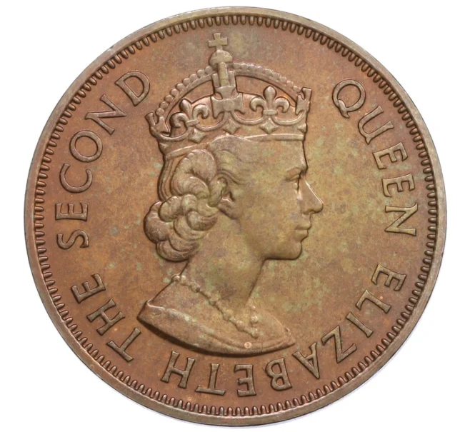 Монета 5 центов 1978 года Британский Маврикий (Артикул K1-5260)