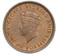 Монета 1/2 цента 1940 года Британский Цейлон (Артикул K1-5264)