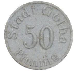 50 пфеннигов 1920 года Германия — город Гота (Нотгельд)
