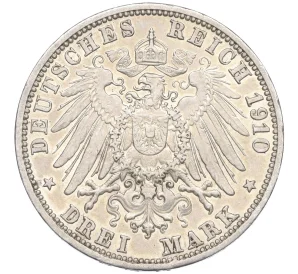 3 марки 1910 года Германия (Баден)