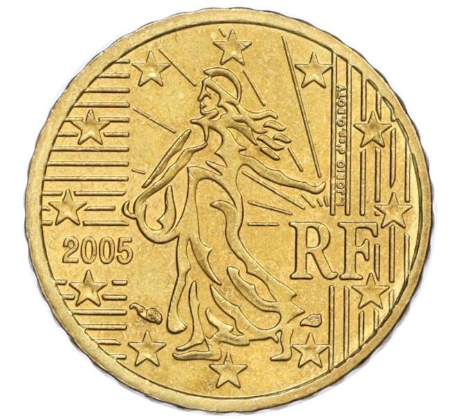 Монета 10 евроцентов 2005 года Франция (Артикул K12-13474)