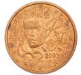 Монета 2 евроцента 2003 года Франция (Артикул K12-13506)